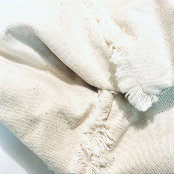 Canvas Tropical Paradise Hibiscus Tote - Picture 4 of 5